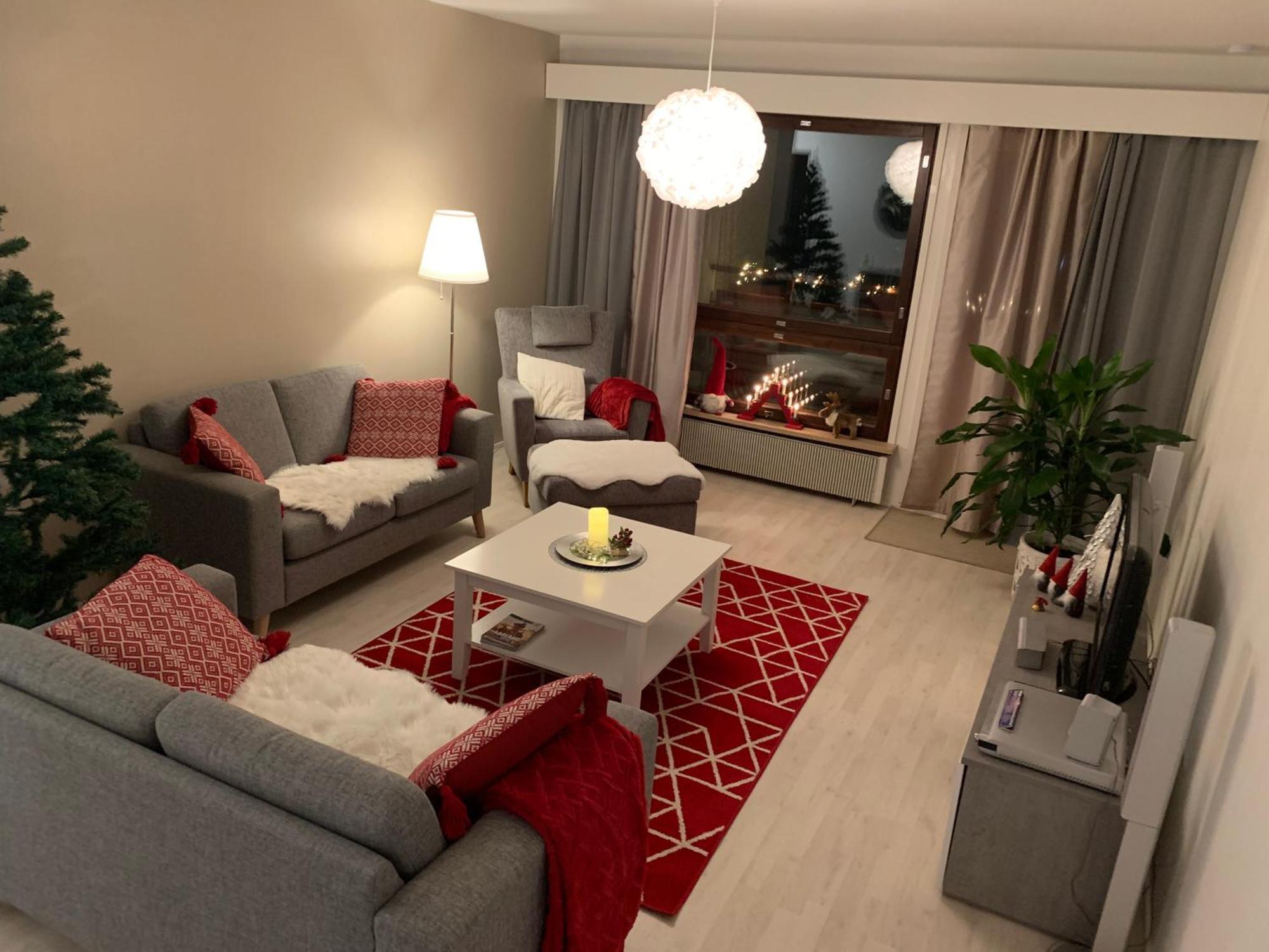 Susihukka & Punahilkka Apartments With Sauna Рованиеми Экстерьер фото